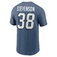 Rhamondre Stevenson  2025 Rivalries Collection Player Name & Number T-Shirt - New England Patriots