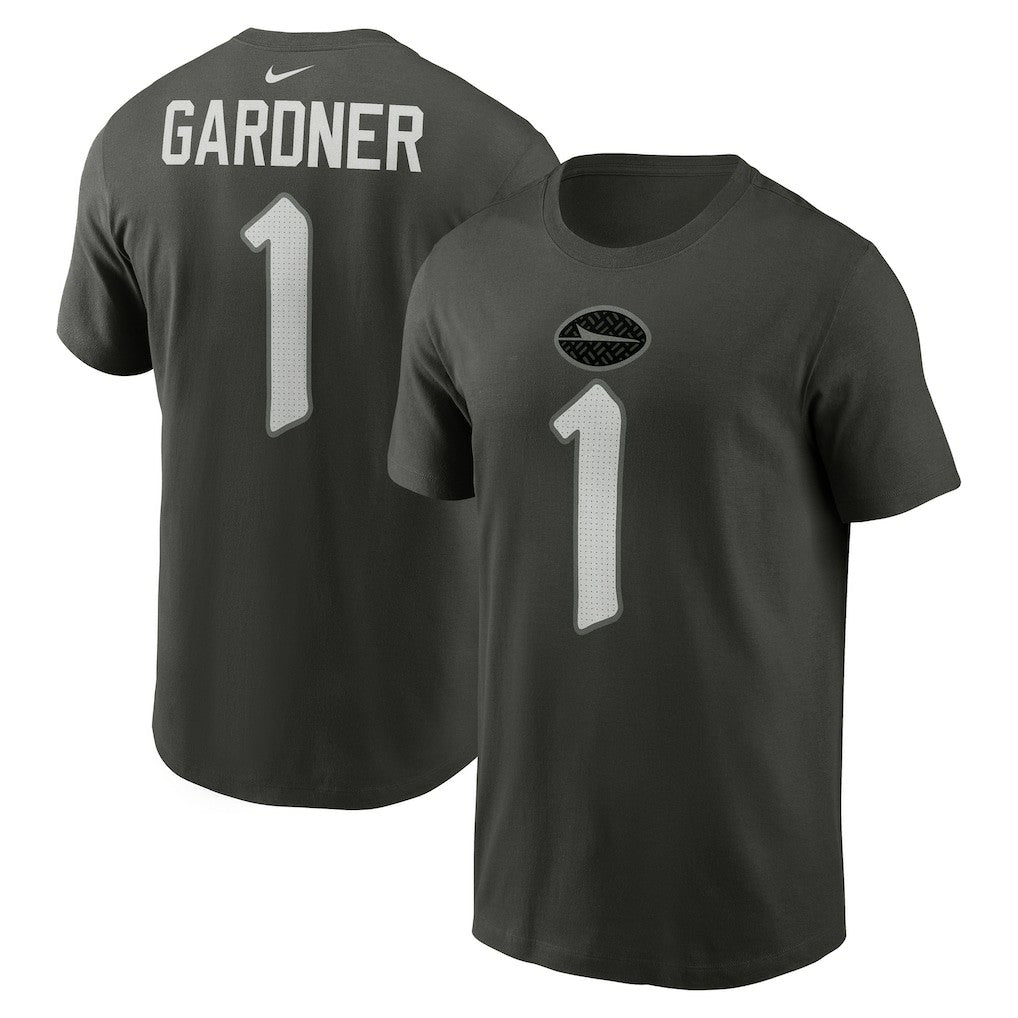 Ahmad Sauce Gardner  2025 Rivalries Collection Player Name & Number T-Shirt - New York Jets