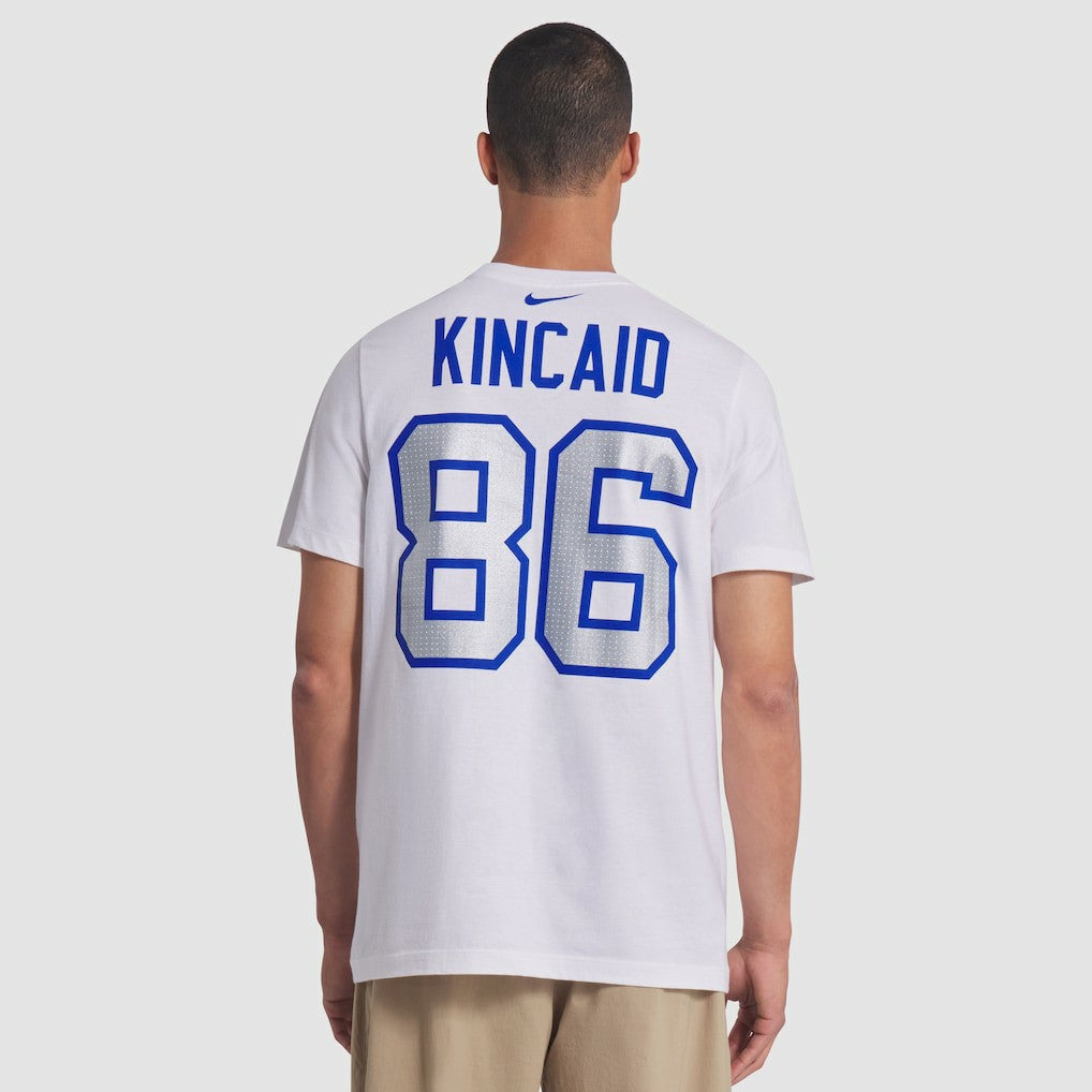 Dalton Kincaid  2025 Rivalries Collection Player Name & Number T-Shirt - Buffalo Bills