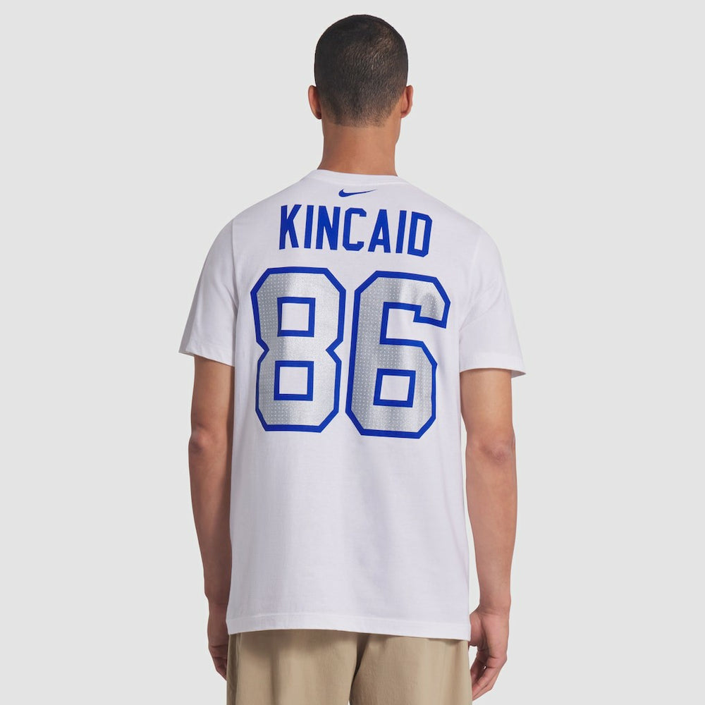 Dalton Kincaid  2025 Rivalries Collection Player Name & Number T-Shirt - Buffalo Bills