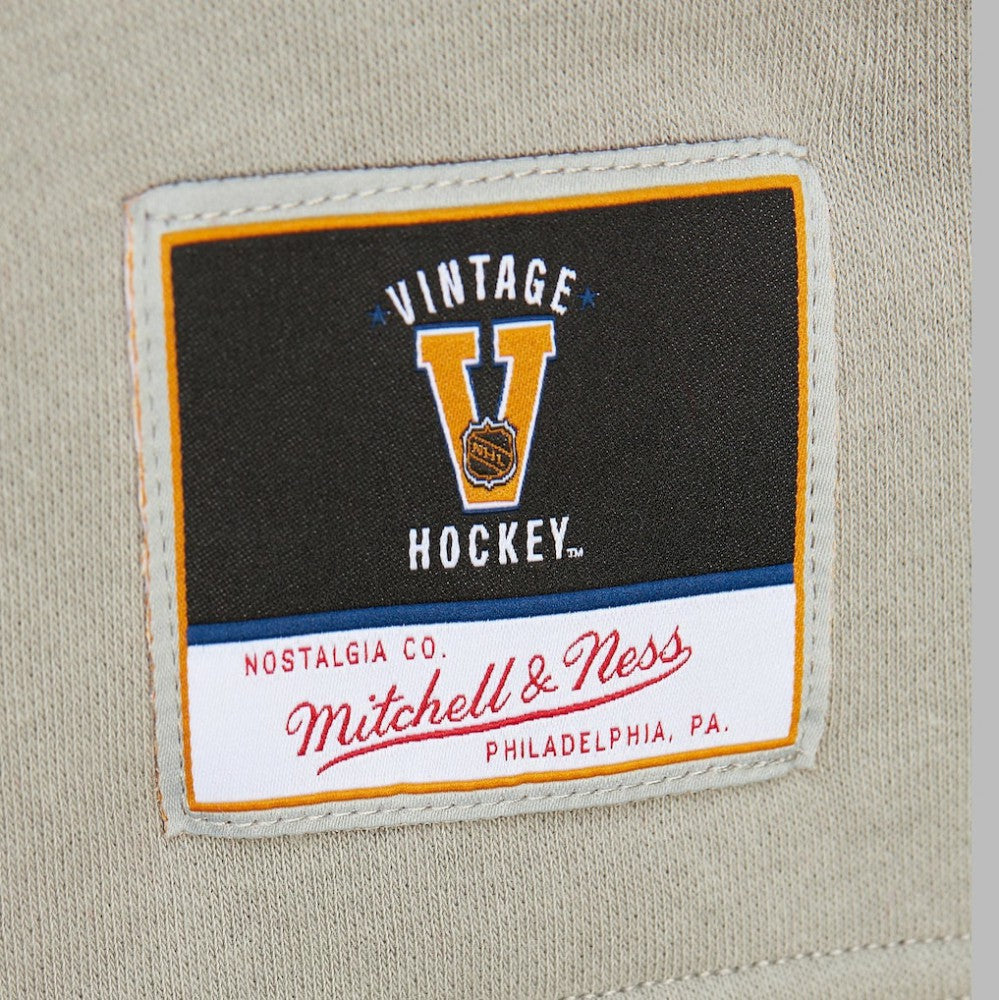 NHL Red Detroit Red Wings Mitchell & Ness Women's Heritage Lace-Up Pullover Sweatshirt