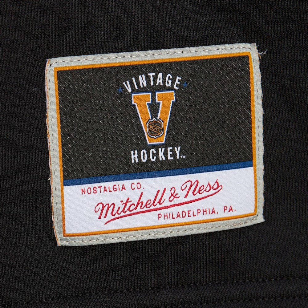 NHL Red New Jersey Devils Mitchell & Ness Women's Heritage Lace-Up Pullover Sweatshirt