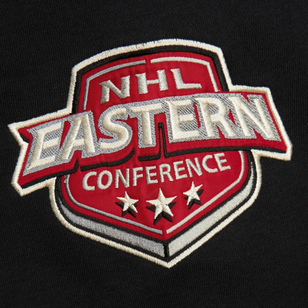NHL Black Boston Bruins Heritage Lace-Up Pullover Sweatshirt