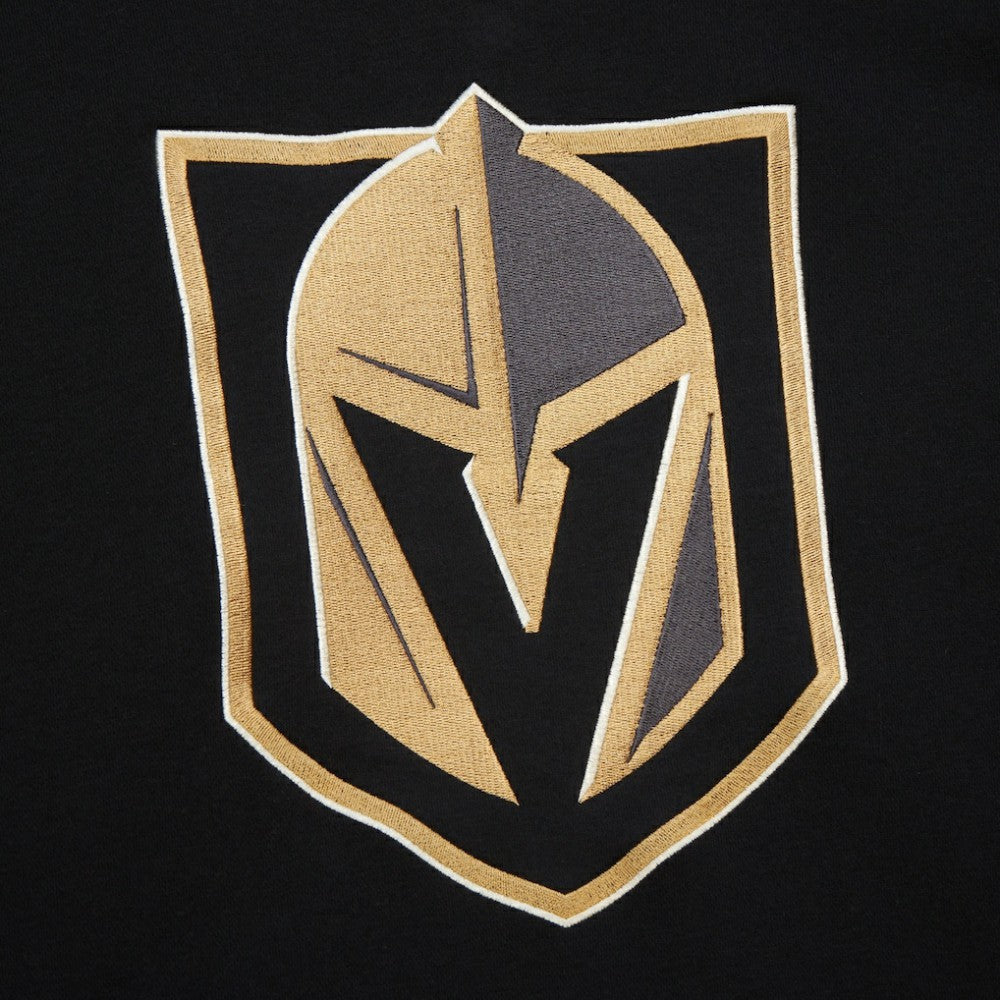 NHL Black Vegas Golden Knights Heritage Lace-Up Pullover Sweatshirt