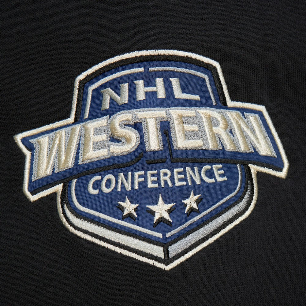 NHL Black Vegas Golden Knights Heritage Lace-Up Pullover Sweatshirt