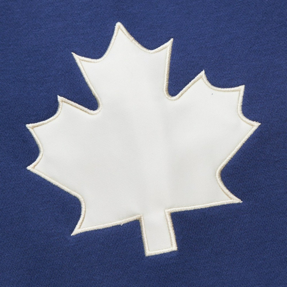 NHL Blue Toronto Maple Leafs Heritage Lace-Up Pullover Sweatshirt