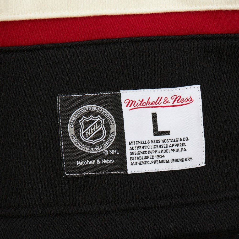NHL Red New Jersey Devils Heritage Lace-Up Pullover Sweatshirt