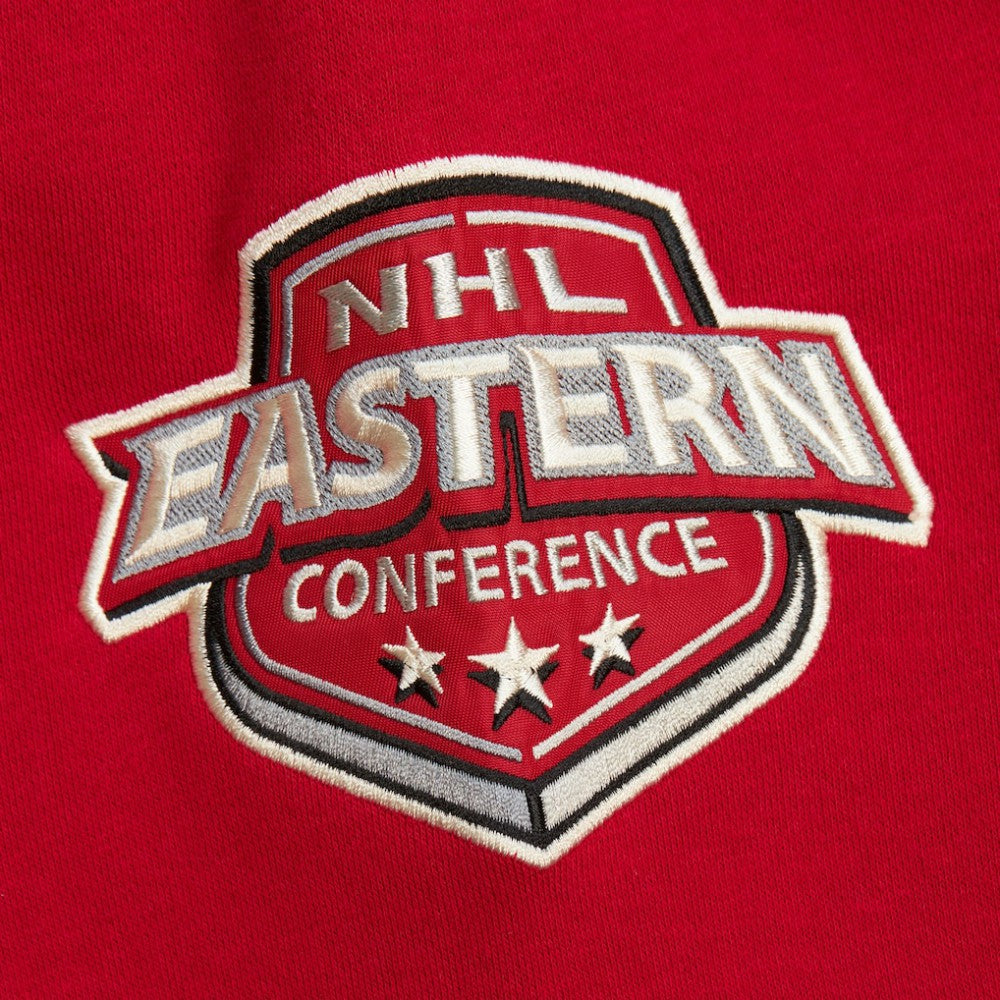 NHL Red New Jersey Devils Heritage Lace-Up Pullover Sweatshirt