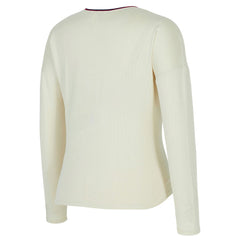USWNT Concepts Sport Women's Kaki Hacci Knit Pullover Sweatshirt -  Cream
