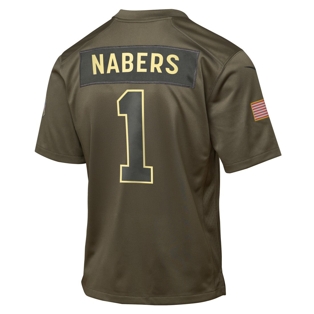 Malik Nabers  Youth 2025 Salute to Service Game Jersey - New York Giants
