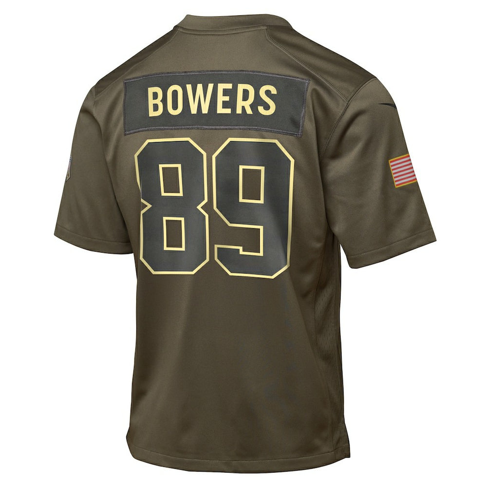 Brock Bowers  Youth 2025 Salute to Service Game Jersey - Las Vegas Raiders