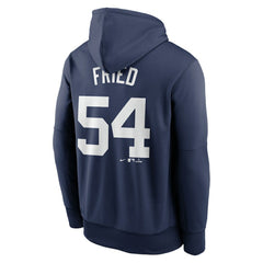 MLB Max Fried New York Yankees Nike Name & Number Pullover Hoodie