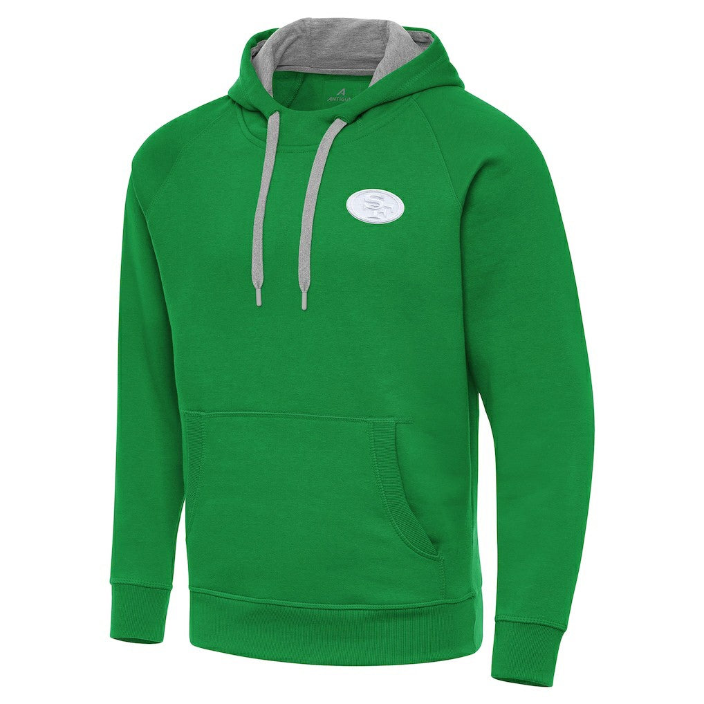 Antigua St. Patrick's Day Victory Pullover Hoodie - San Francisco 49ers