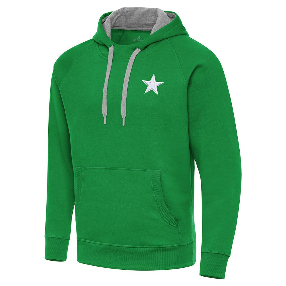 Antigua St. Patrick's Day Victory Pullover Hoodie - Dallas Cowboys