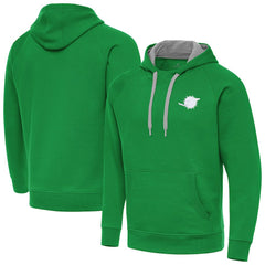 Antigua St. Patrick's Day Victory Pullover Hoodie - Miami Dolphins