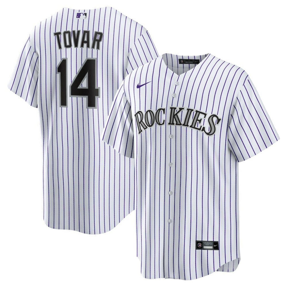 MLB Ezequiel Tovar Colorado Rockies Nike Home Replica Jersey