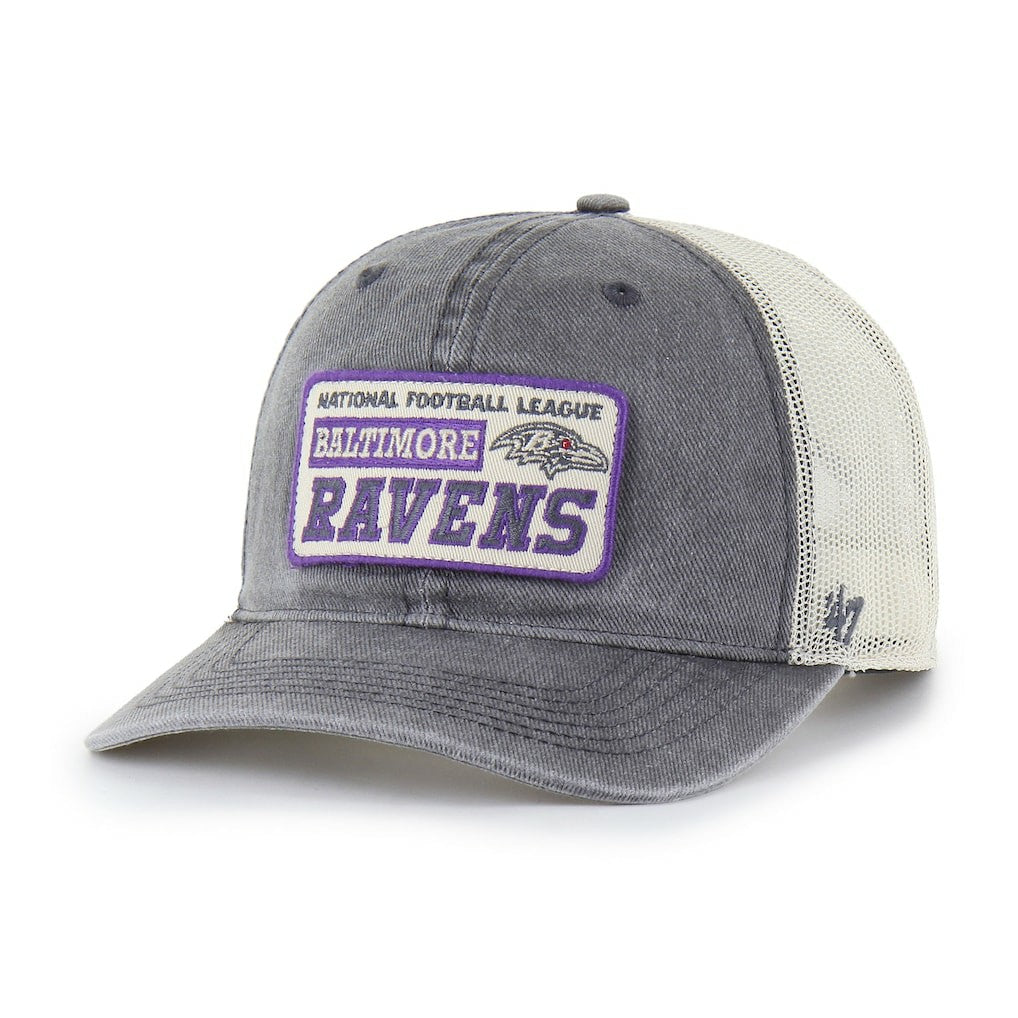 '47 Canteen Relaxed Trucker Adjustable Hat - Baltimore Ravens