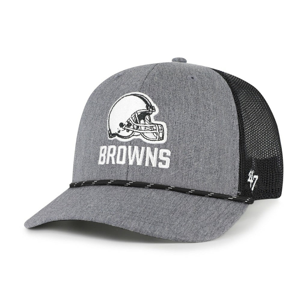 '47 Carbon Rope Trucker Adjustable Hat - Cleveland Browns