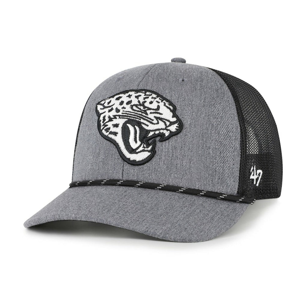 '47 Carbon Rope Trucker Adjustable Hat - Jacksonville Jaguars