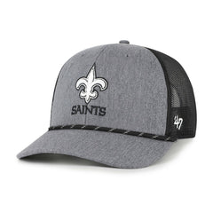 '47 Carbon Rope Trucker Adjustable Hat - New Orleans Saints