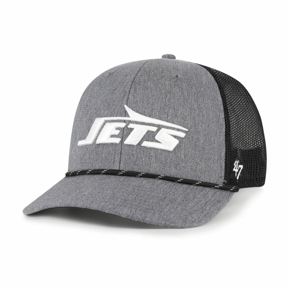 '47 Carbon Rope Trucker Adjustable Hat - New York Jets