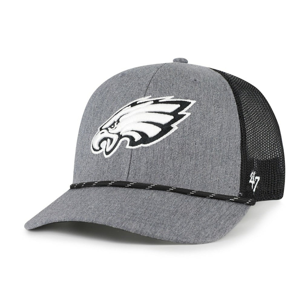 '47 Carbon Rope Trucker Adjustable Hat - Philadelphia Eagles
