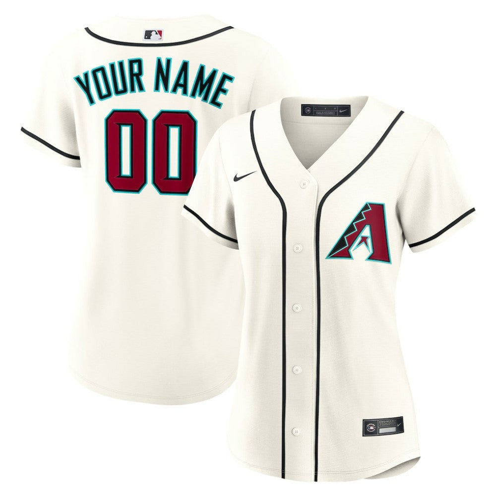 MLB Arizona Diamondbacks Nike Women's Home Custom Replica 2.0 Jersey