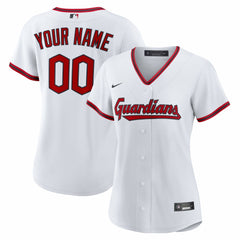 MLB Cleveland Guardians Nike Women's Home Custom Replica 2.0 Jersey