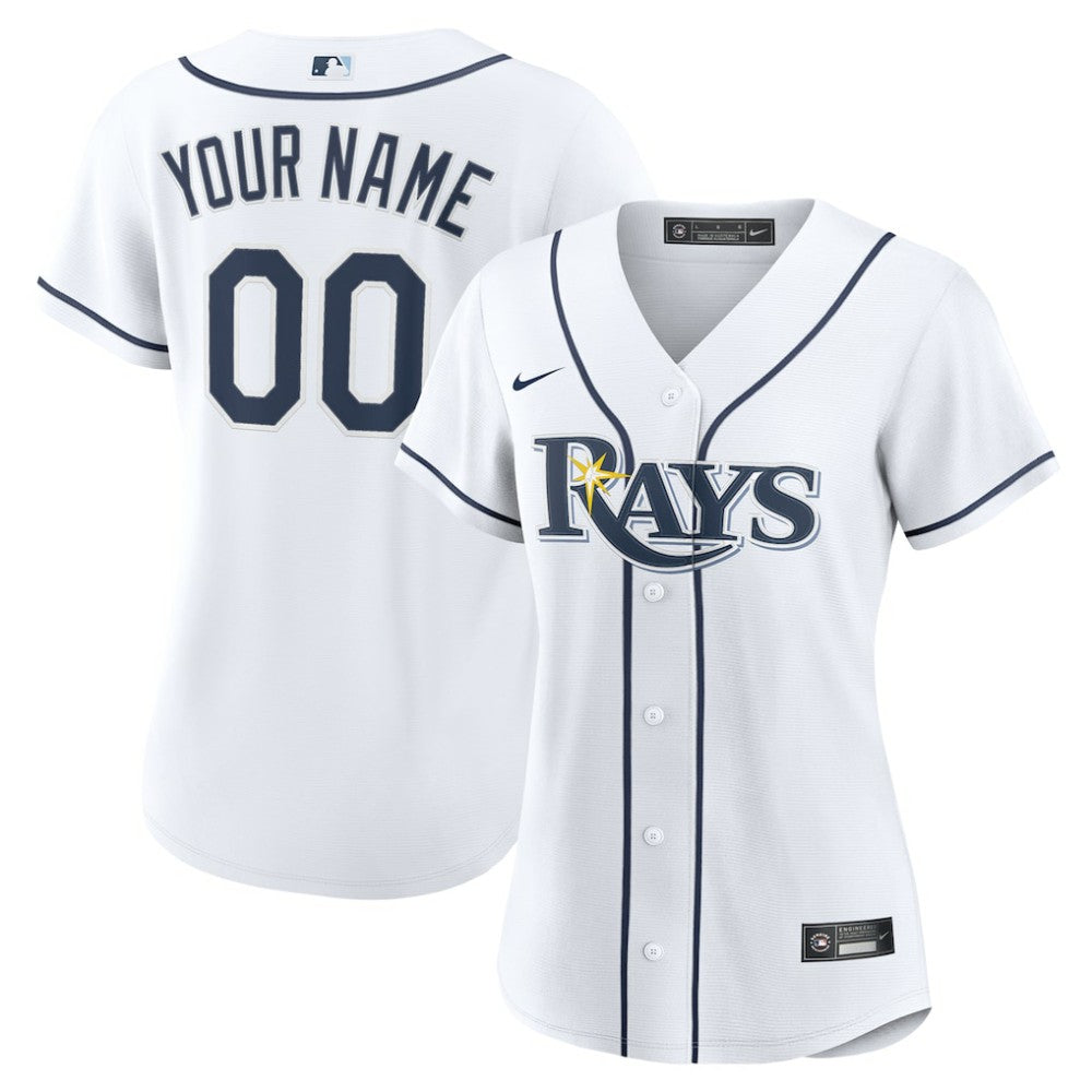 MLB Tampa Bay Rays Nike Women's Home Custom Replica 2.0 Jersey