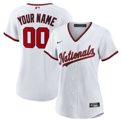 MLB Washington Nationals Nike Women's Home Custom Replica 2.0 Jersey