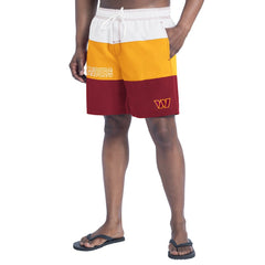 G-III Sports by Carl Banks Sunrise Volley Swim Shorts - Washington Commanders