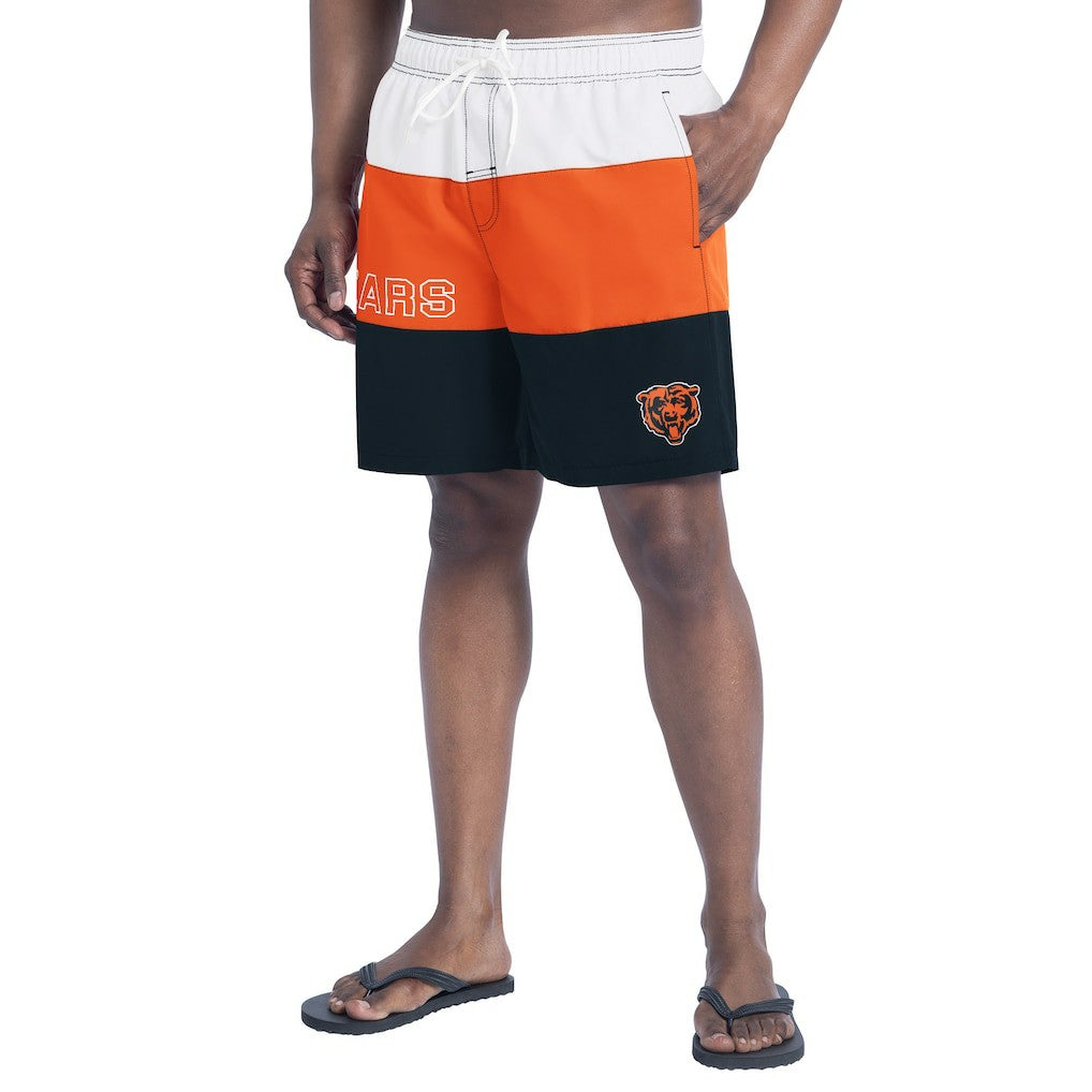 G-III Sports by Carl Banks Sunrise Volley Swim Shorts - Chicago Bears