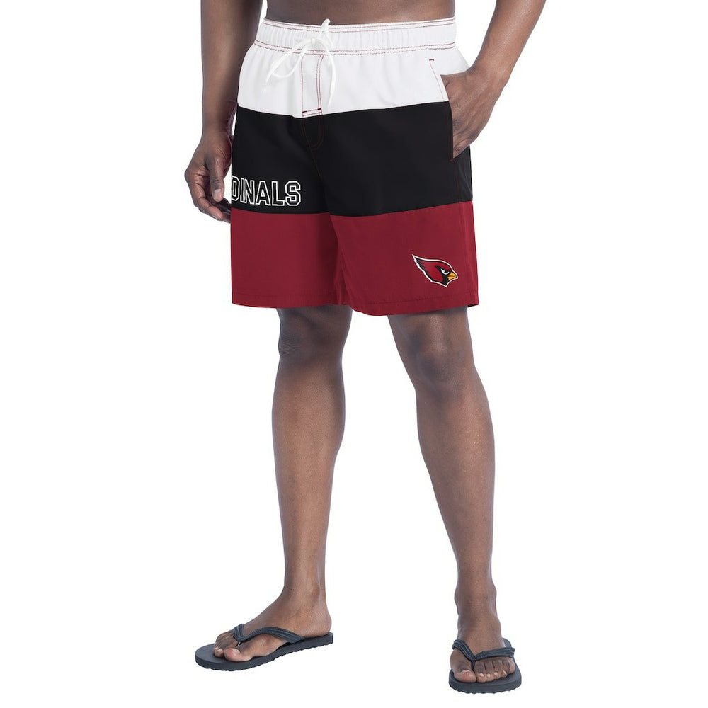 G-III Sports by Carl Banks Sunrise Volley Swim Shorts - Arizona Cardinals