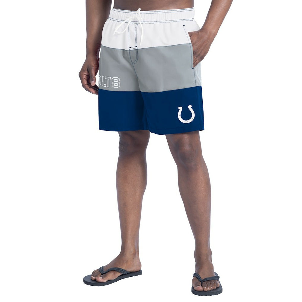 G-III Sports by Carl Banks Sunrise Volley Swim Shorts - Indianapolis Colts