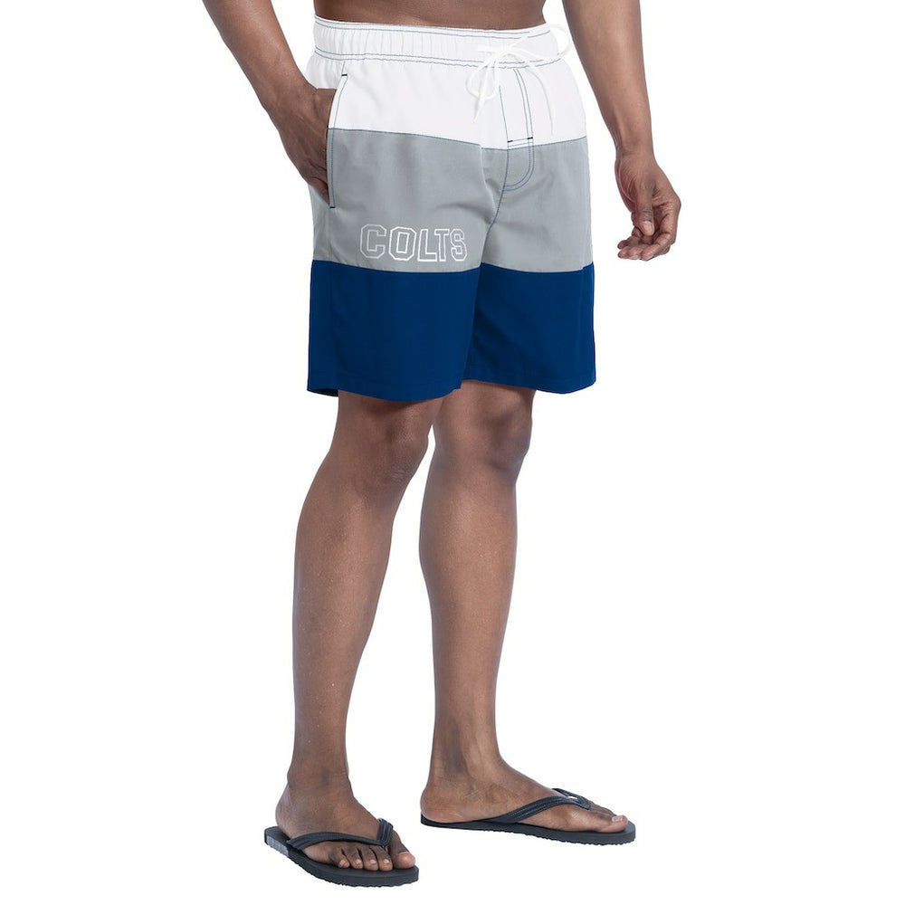 G-III Sports by Carl Banks Sunrise Volley Swim Shorts - Indianapolis Colts