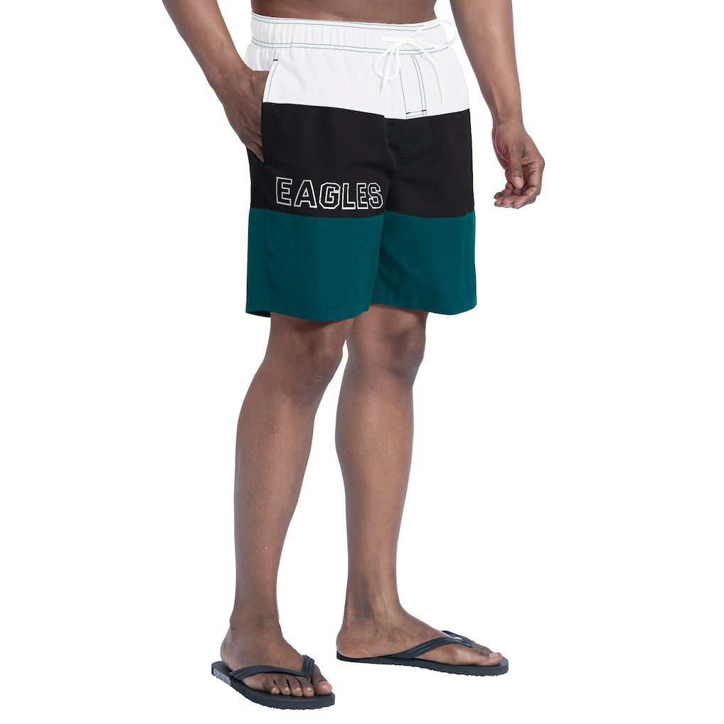 G-III Sports by Carl Banks Sunrise Volley Swim Shorts - Philadelphia Eagles