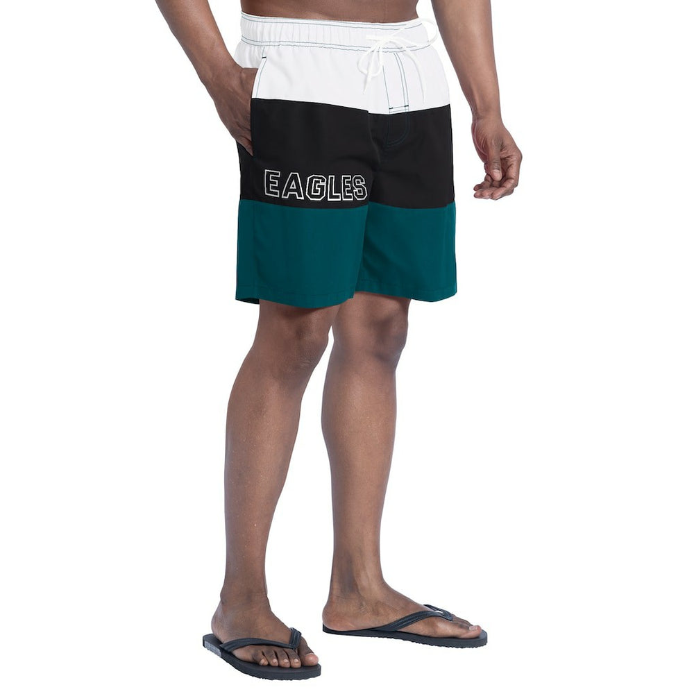 G-III Sports by Carl Banks Sunrise Volley Swim Shorts - Philadelphia Eagles