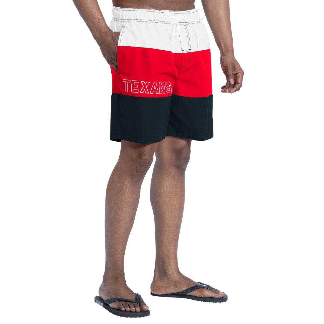 G-III Sports by Carl Banks Sunrise Volley Swim Shorts - Houston Texans