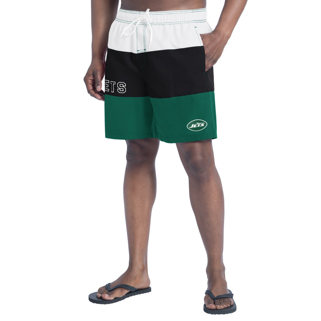 G-III Sports by Carl Banks Sunrise Volley Swim Shorts - New York Jets