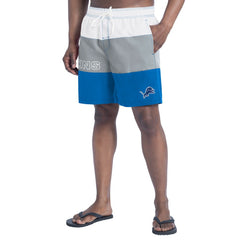 G-III Sports by Carl Banks Sunrise Volley Swim Shorts - Detroit Lions