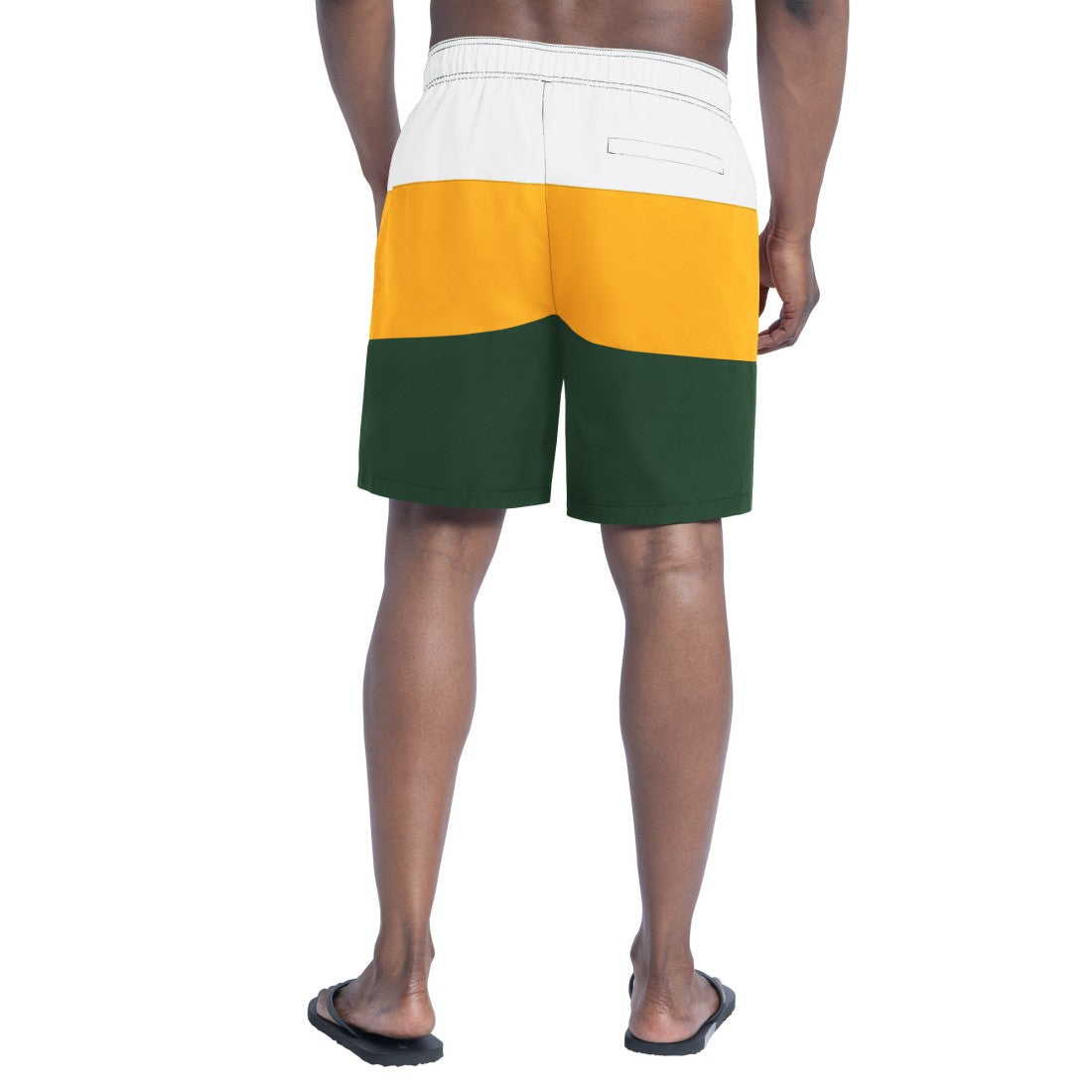 G-III Sports by Carl Banks Sunrise Volley Swim Shorts - Green Bay Packers