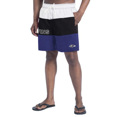 G-III Sports by Carl Banks Sunrise Volley Swim Shorts - Baltimore Ravens