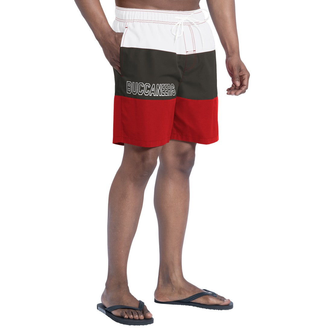 G-III Sports by Carl Banks Sunrise Volley Swim Shorts - Tampa Bay Buccaneers