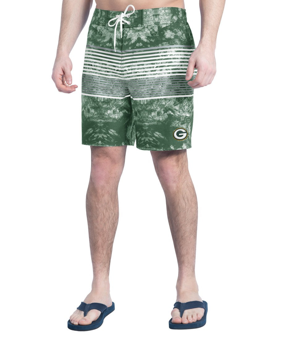 G-III Sports by Carl Banks Horizon Volley Swim Shorts - Green Bay Packers