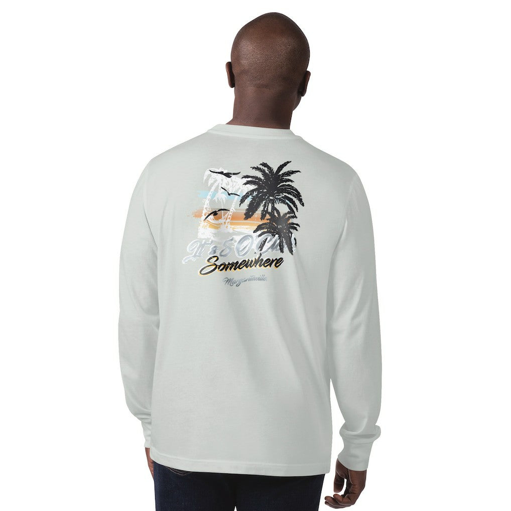 Margaritaville It's Five O'Clock Somewhere Long Sleeve T-Shirt - Las Vegas Raiders