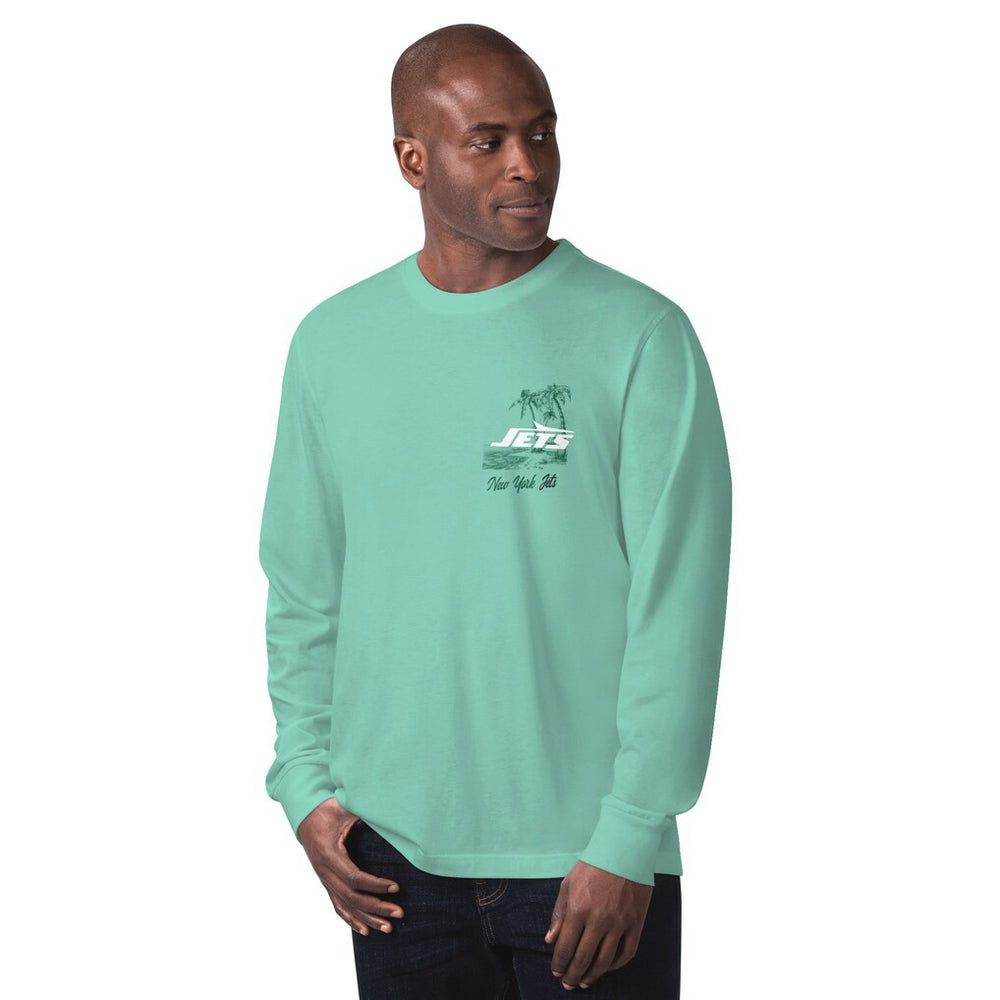 Margaritaville It's Five O'Clock Somewhere Long Sleeve T-Shirt - New York Jets