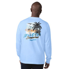 Margaritaville It's Five O'Clock Somewhere Long Sleeve T-Shirt - Carolina Panthers