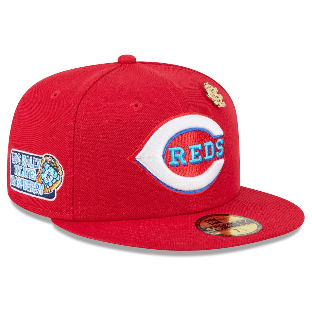 MLB Cincinnati Reds New Era 2025 Big League Chew 59FIFTY Fitted Hat