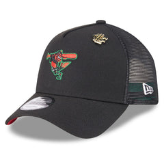 MLB Baltimore Orioles New Era 2025 Big League Chew A-Frame 9FORTY Adjustable Trucker Hat