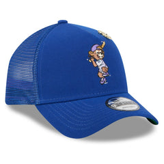 MLB Chicago Cubs New Era 2025 Big League Chew A-Frame 9FORTY Adjustable Trucker Hat